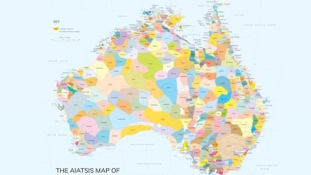 AIATSIS Map of Indigenous Australia image