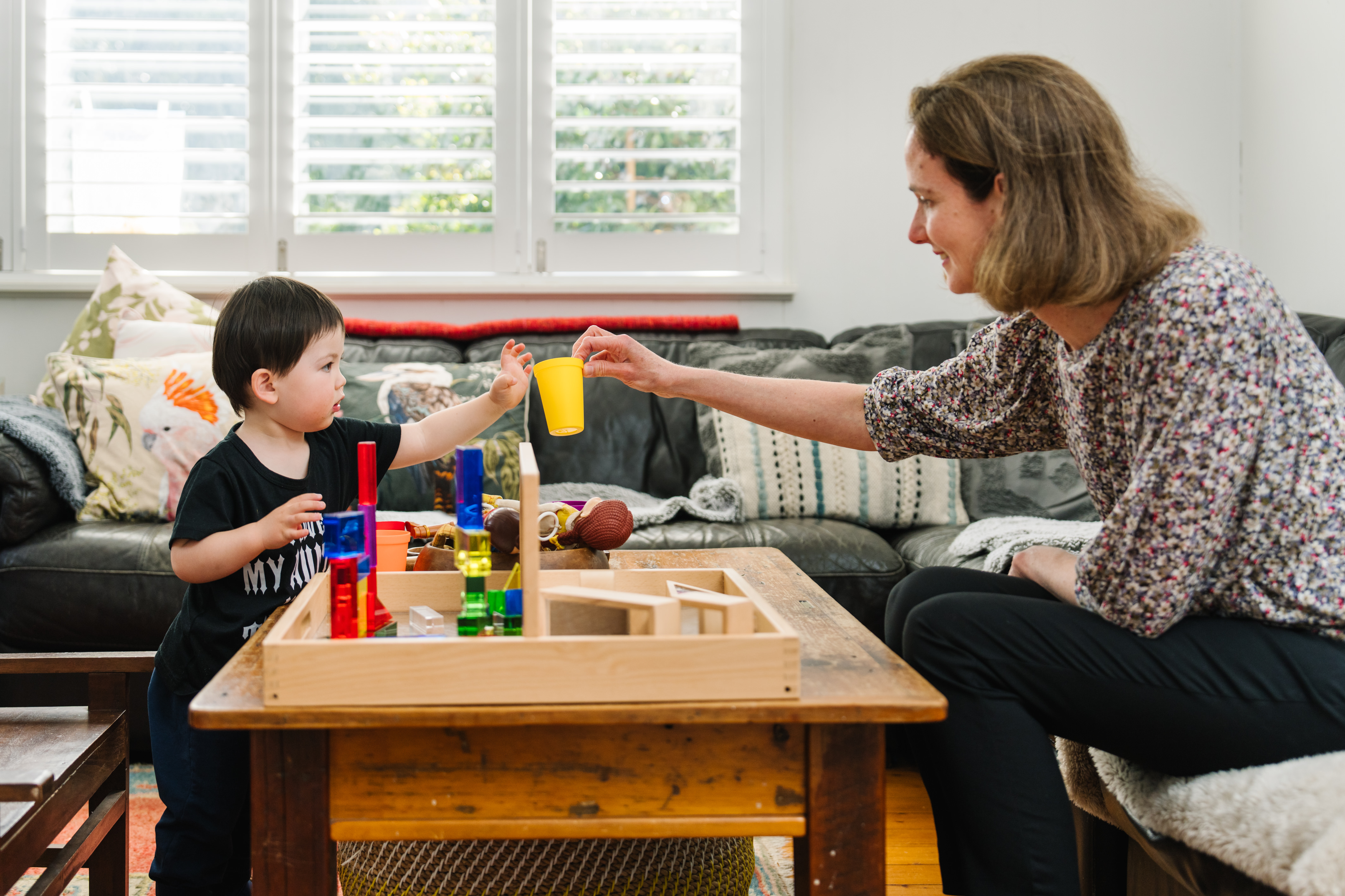 FDC Educator playing with child